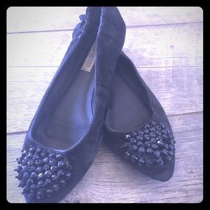 Kelsi Dagger Black heart flats